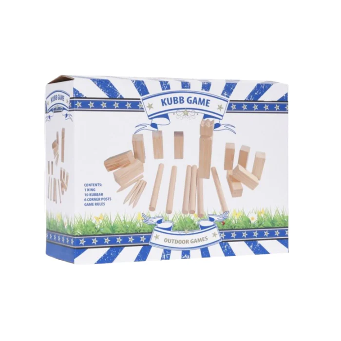 Houten Kubb Werpspel – Complete Set van 11 - Image 2