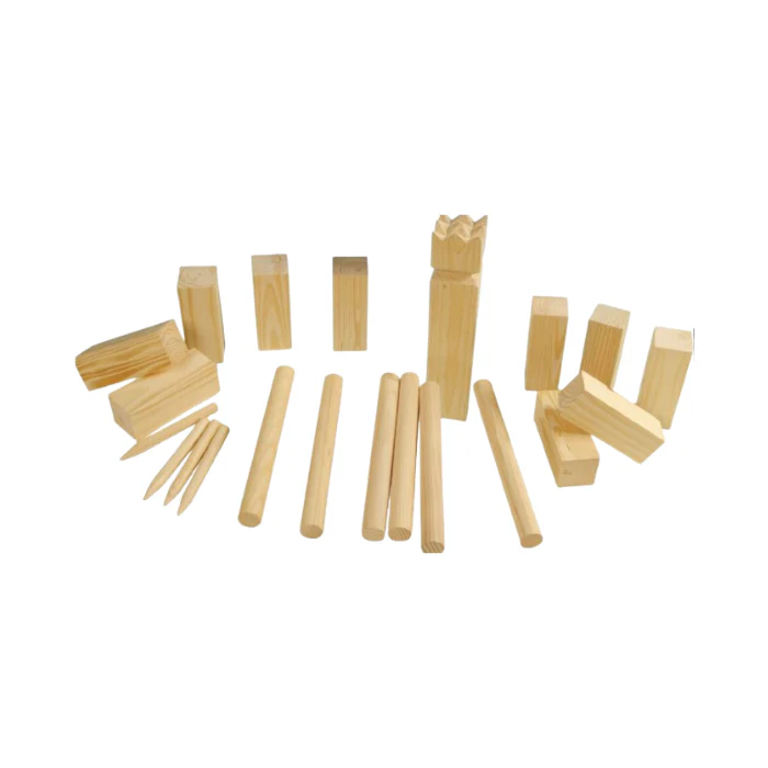 Houten Kubb Werpspel – Complete Set van 11 - Image 3