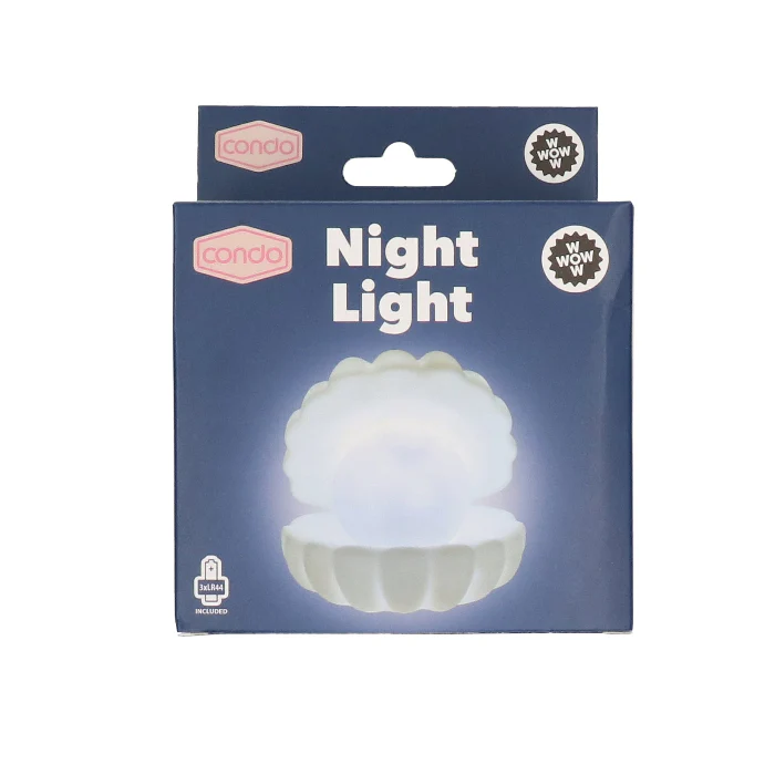 LED nachtlamp - schelp - Image 3