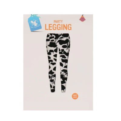 Legging panter wit one size