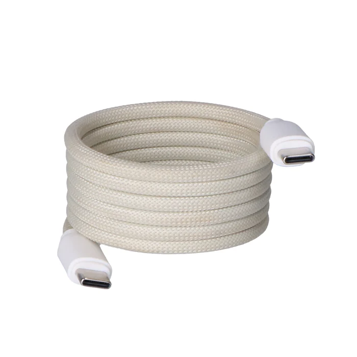 Magnetisch oprolbare kabel USB-C USB-C 1m - Image 2