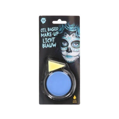 Make-up oliebasis lichtblauw