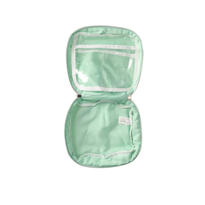 Make-up tas medium mint groen - Image 2