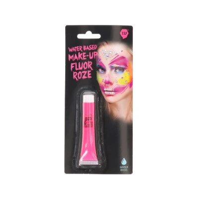 Make-up waterbasis fluor roze 16g