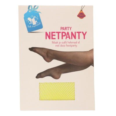Netpanty geel one size