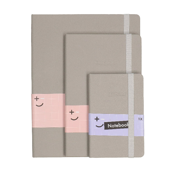 Notitieboek glitter grijs A5 - Image 2