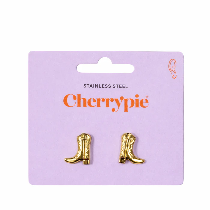 Oorbellen cowboy goud #669 - Image 2