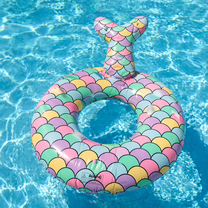 Opblaasband Mermaid 150x90cm