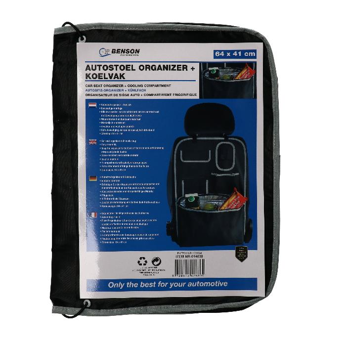 Organizer voor autostoel met koelvak 64 x 41cm - Image 2