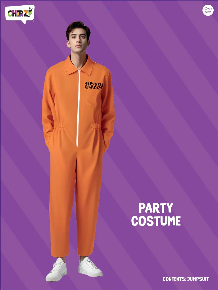 Overall oranje - Image 2