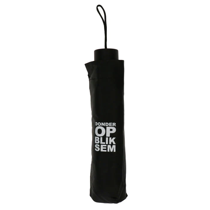 Paraplu donder op bliksem zwart/wit