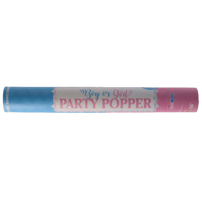 Party Popper Boy or Girl Blauw