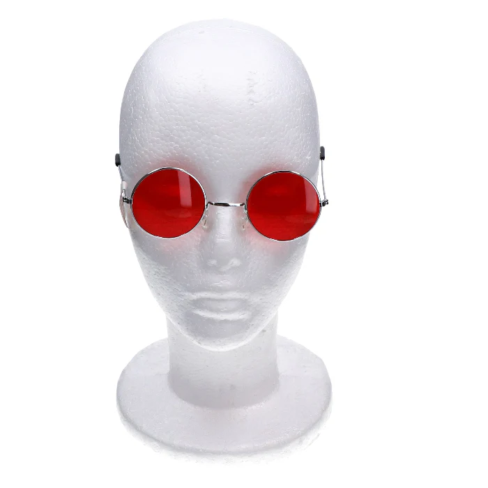 Partybril hippie rood - Image 2