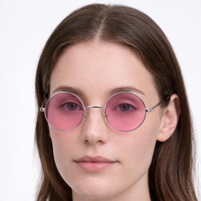 Partybril hippie roze - Image 2