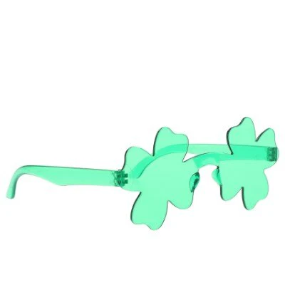 Partybril klavertje vier groen - Image 2