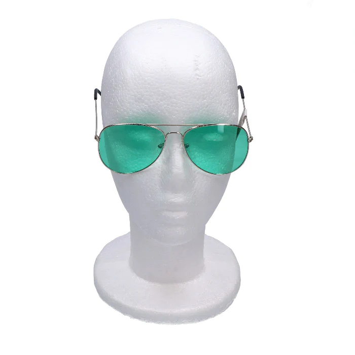 Partybril piloot groen - Image 2