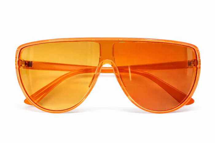 Partybril sport oranje