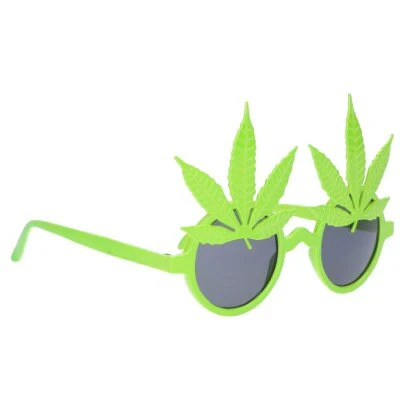 Partybril wiet groen