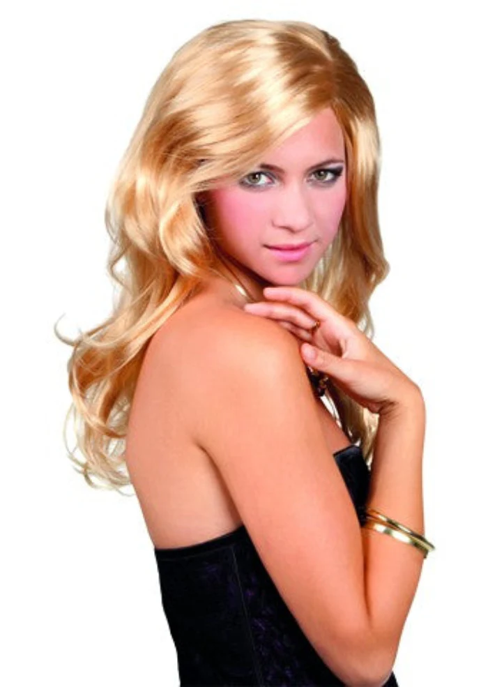 Pruik Celebrity blond