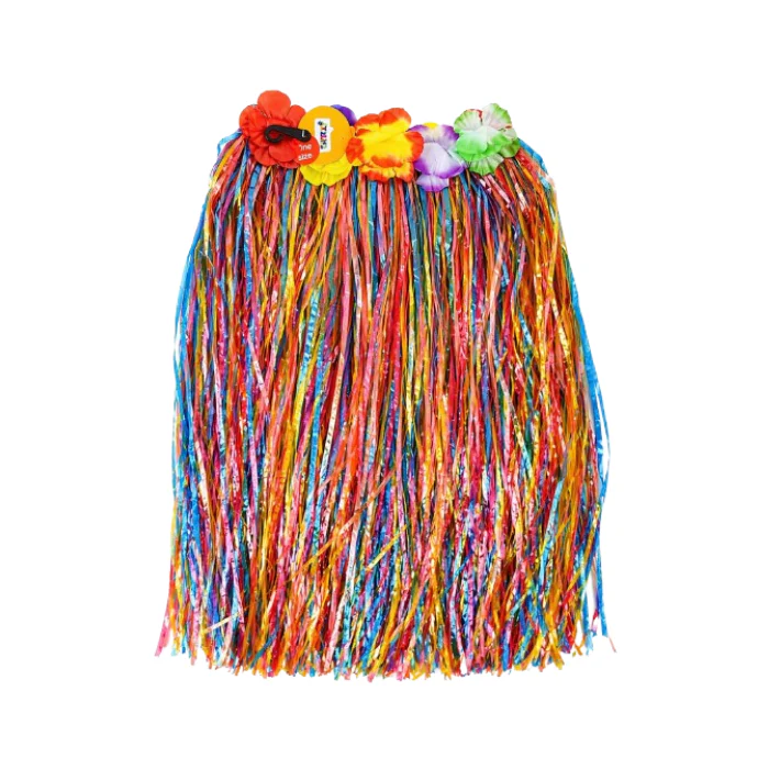Rok hawaii lang meerkleurig one size - Image 2