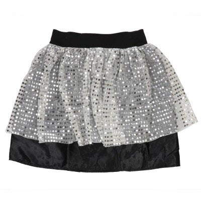 Rokje glitter zilver one size - Image 2