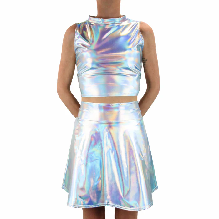 Rokje metallic iriserend M/L - Image 2