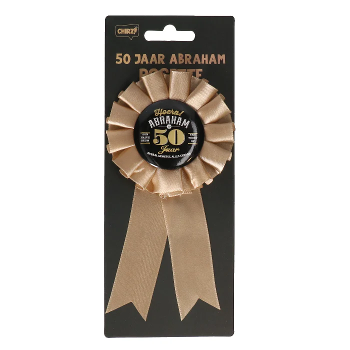 Rozet Abraham 50 jaar