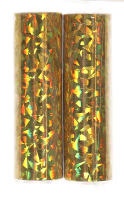 Serpentine metallic goud 2 stuks