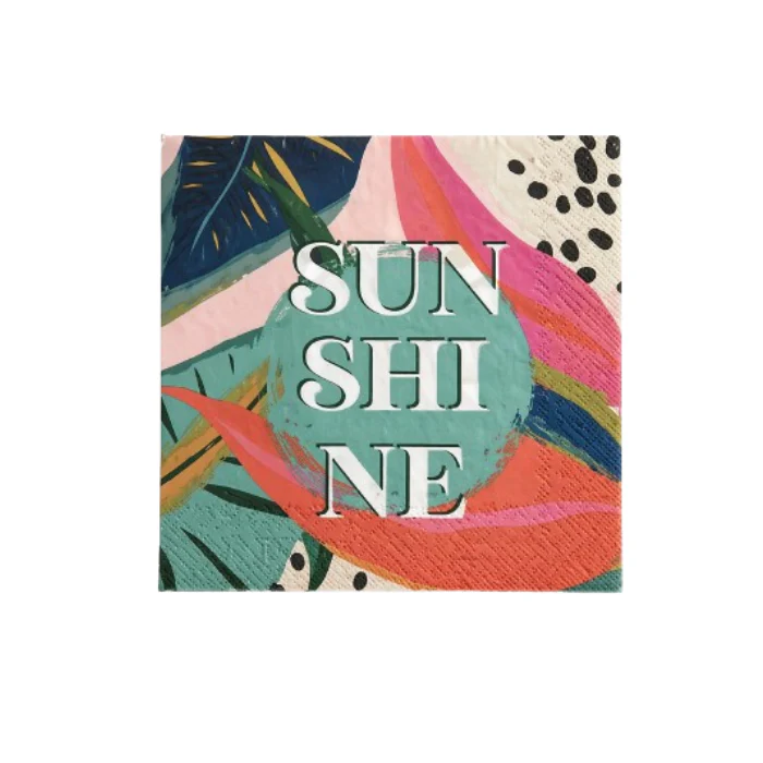 Servetten sunshine 20 stuks