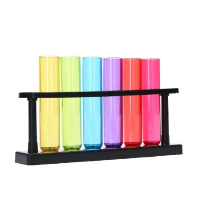Shotglazen Reageerbuis 6 stuks