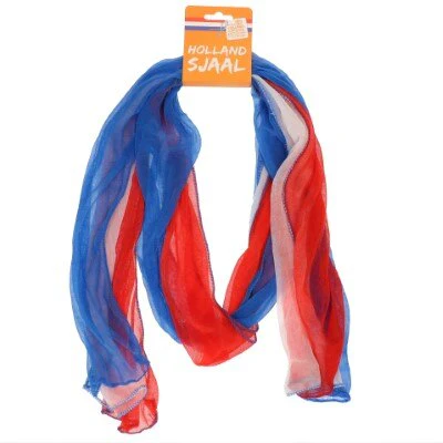 Sjaal Holland rood/wit/blauw