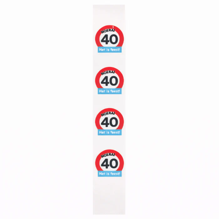Sjerp Hoera 40 Het is feest