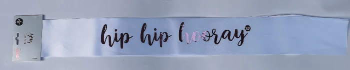 Sjerp verjaardag Hip Hip Hooray