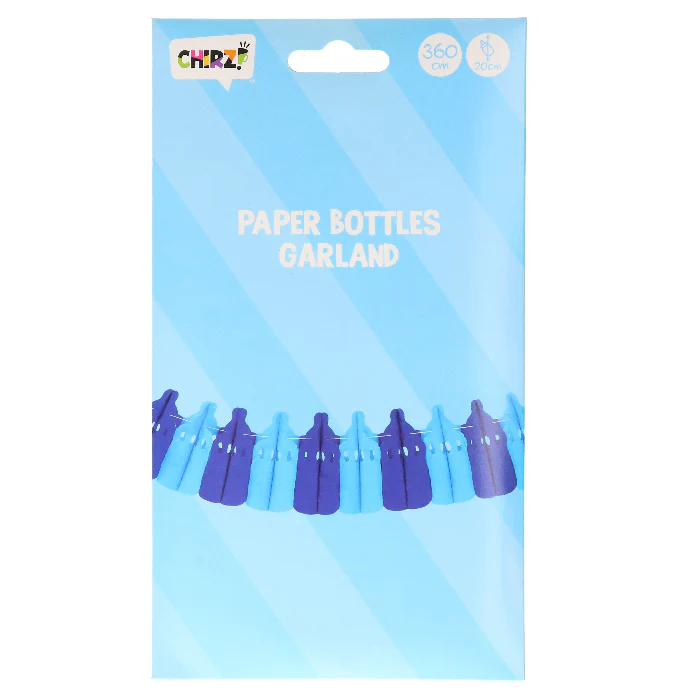 Slinger babyfles blauw - Image 2