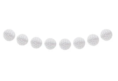 Slinger honeycomb wit 2,5m 8 stuks