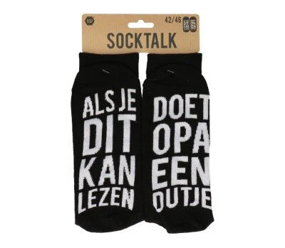 Sokken Opa dutje zwart heren maat 42-46