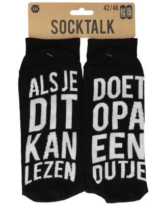 Sokken Opa dutje zwart heren maat 42-46 - Image 2