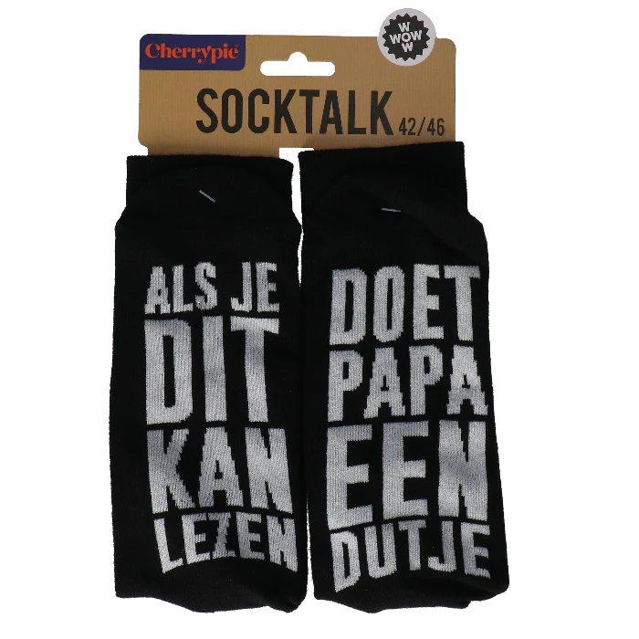 Sokken Papa doet dutje - size 42-46