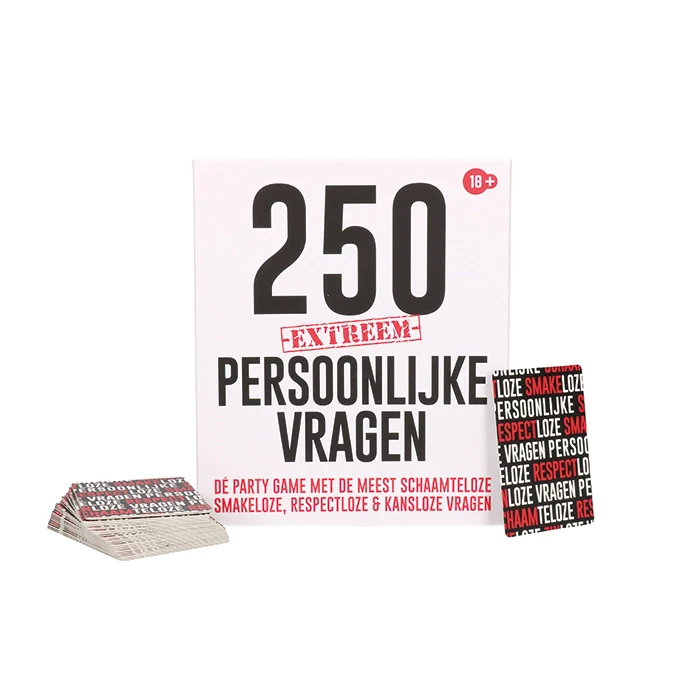 Spel 250 extreem persoonlijke vragen