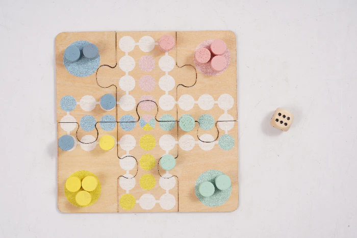 Spel hout Ludo