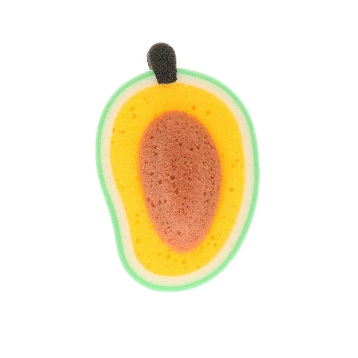 Spons avocado schuurkant