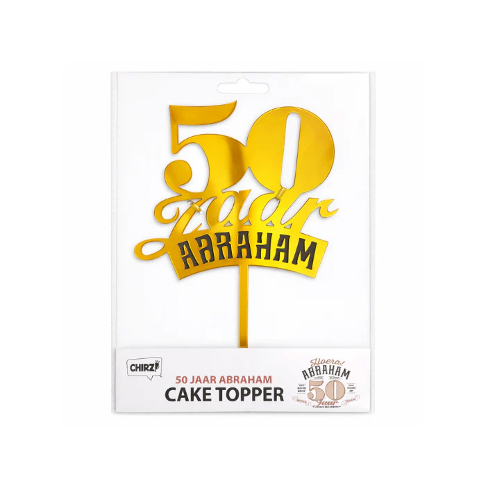 Taartprikker 50 jaar Abraham