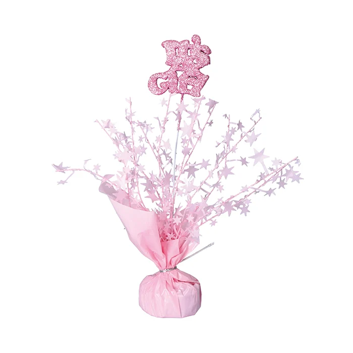 Tafeldecoratie "It's a girl"