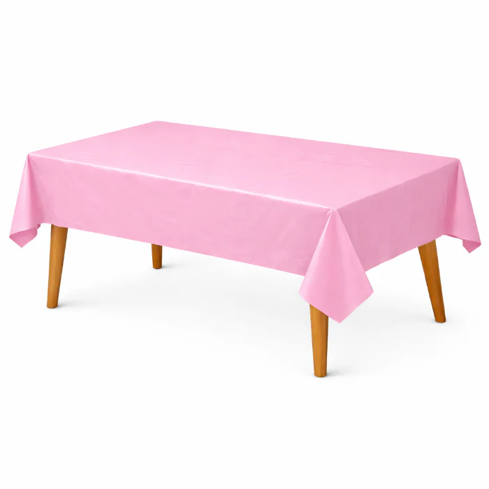 Tafelkleed roze 137x274cm