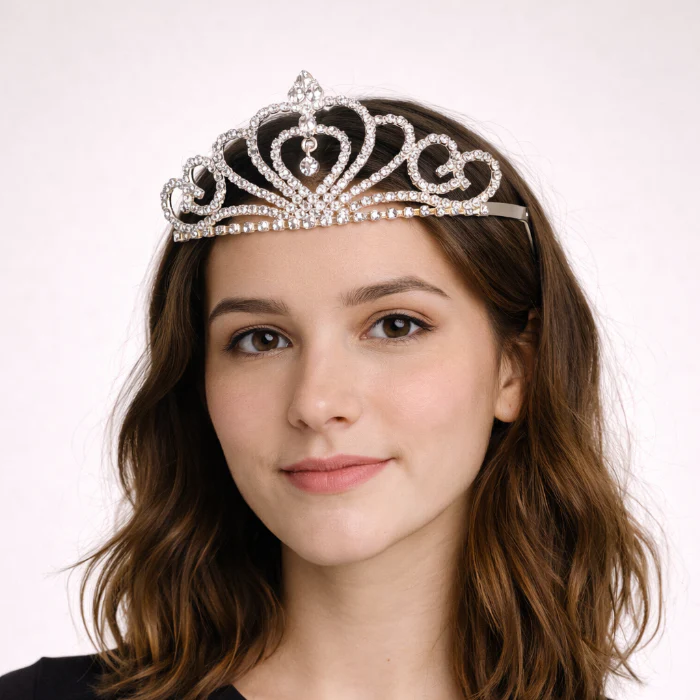 Tiara goud #217