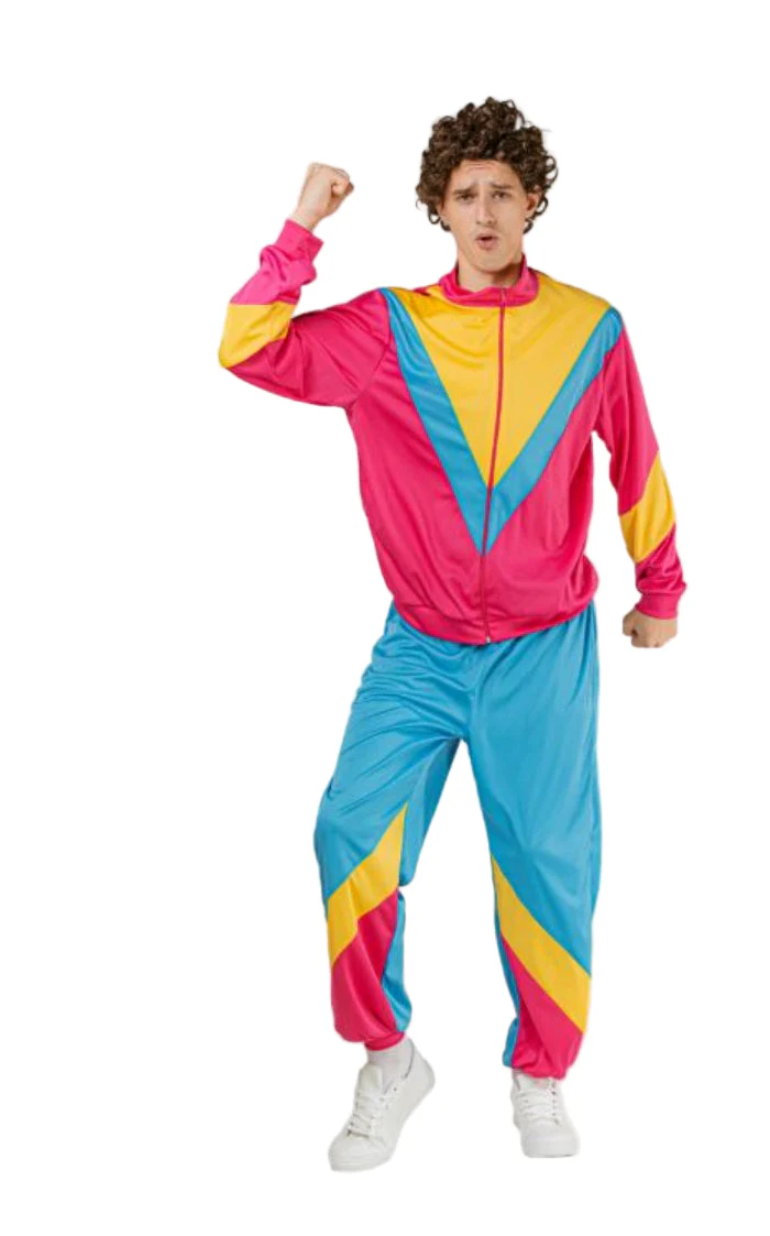Trainingspak neon heren one size