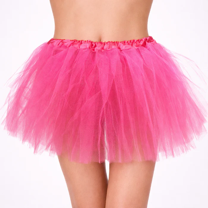Tutu donkerroze one size