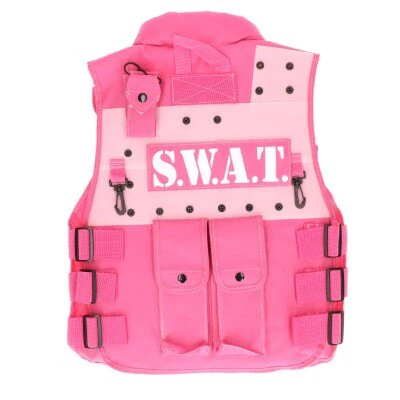 Vest SWAT roze maat S - Image 2