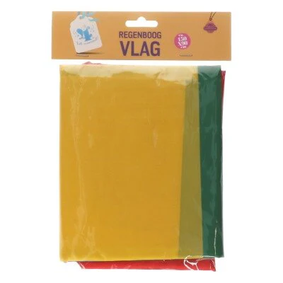 Vlag regenboog ca. 150 x 90cm - Image 2