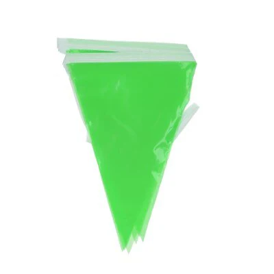 Vlaggenlijn groen 12 vlaggen 3m